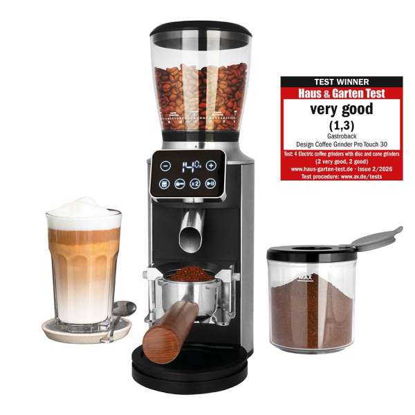 GASTROBACK® Coffee Grinder - 62644 - Design Coffee Grinder Pro Touch 30