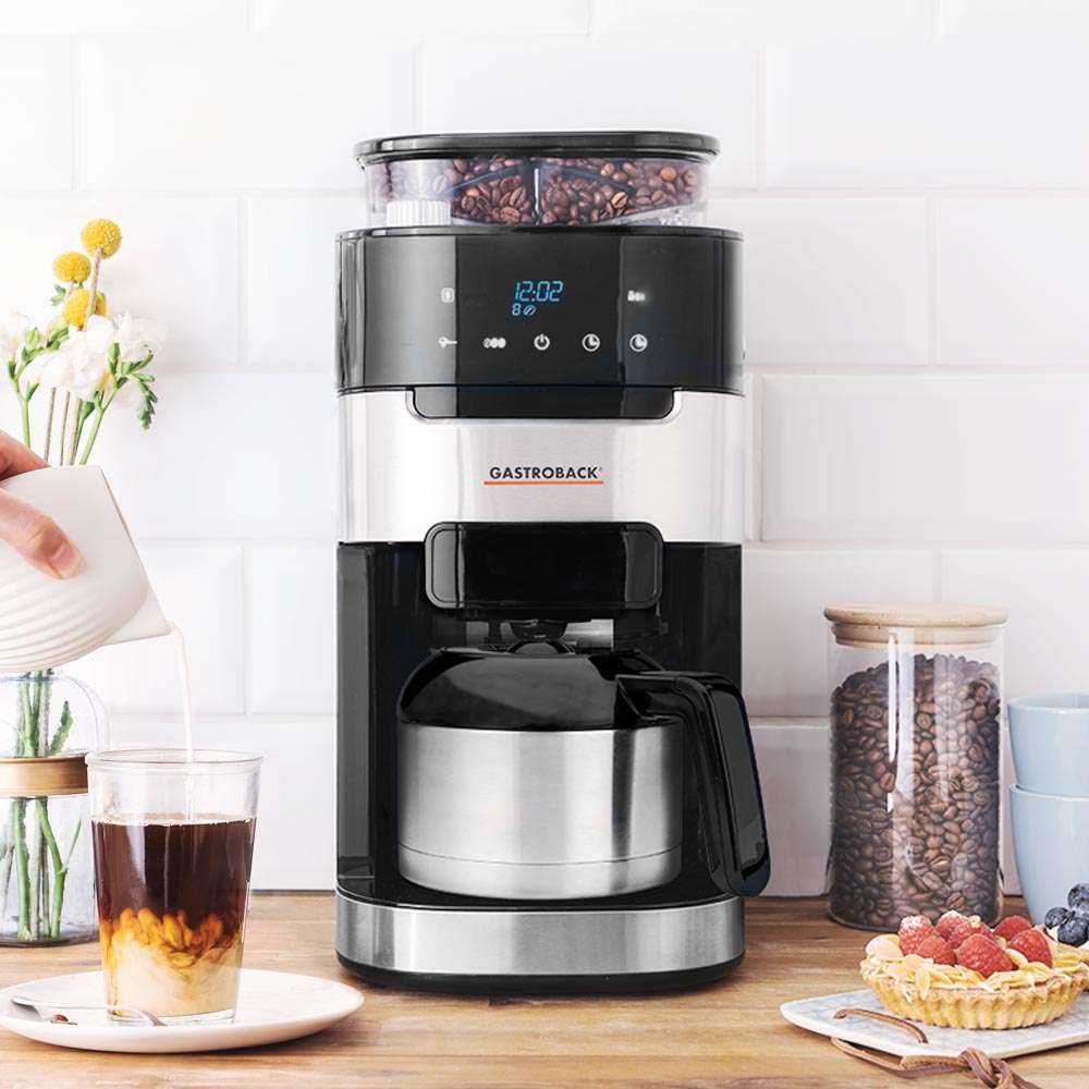 Coffee Machine Grind & Brew Pro Thermo | GASTROBACK®