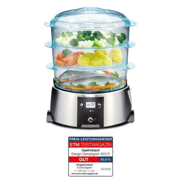 GASTROBACK® Food Steamer - 62510 - Design Food Steamer