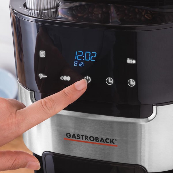 GASTROBACK® Drip Coffee Machine - 62711_S Coffee Machine Grind & Brew Pro Thermo