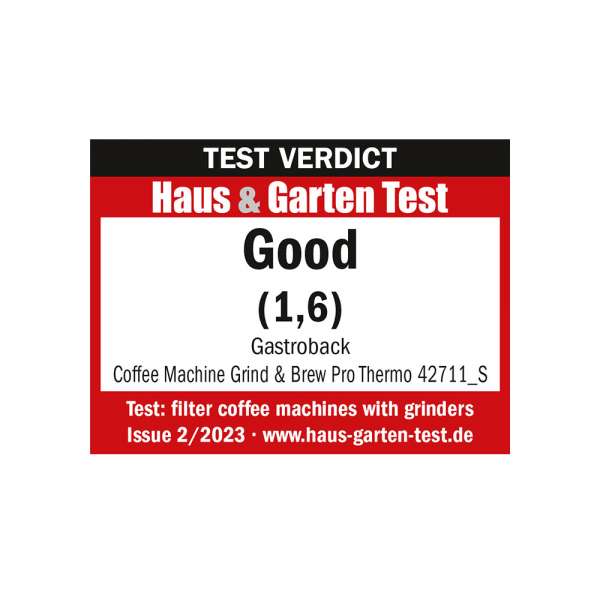 Coffee Machine Grind & Brew Pro Thermo