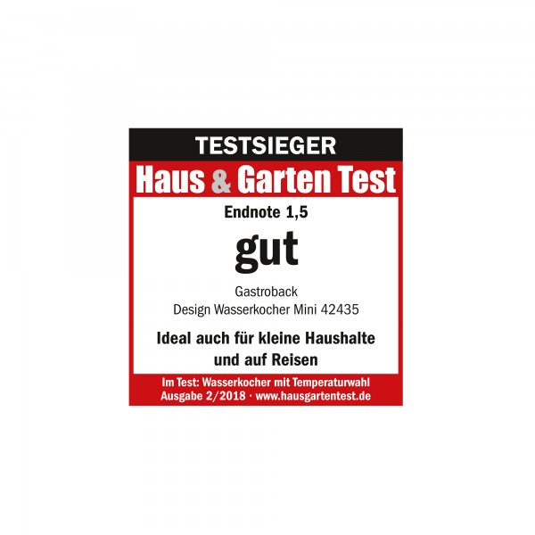 GASTROBACK® Water Kettle - 62435 Design Water Kettle Mini