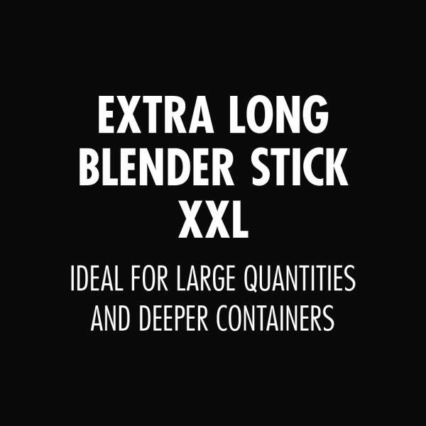 GASTROBACK 60973 4 in 1 XXL Hand Blender Professional 1500W Stainless Steel Titanium Coated 20 Speed Levels and Turbo