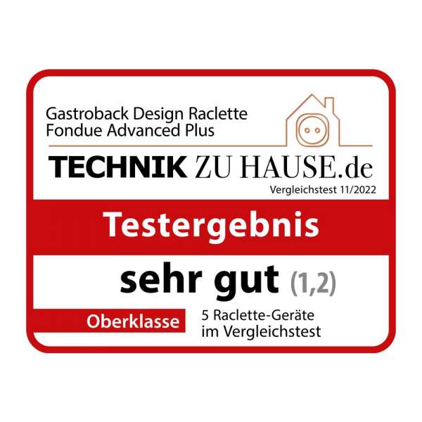 Design Raclette-Fondue Advanced Plus