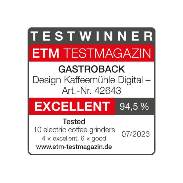 Design Coffee Grinder Digital