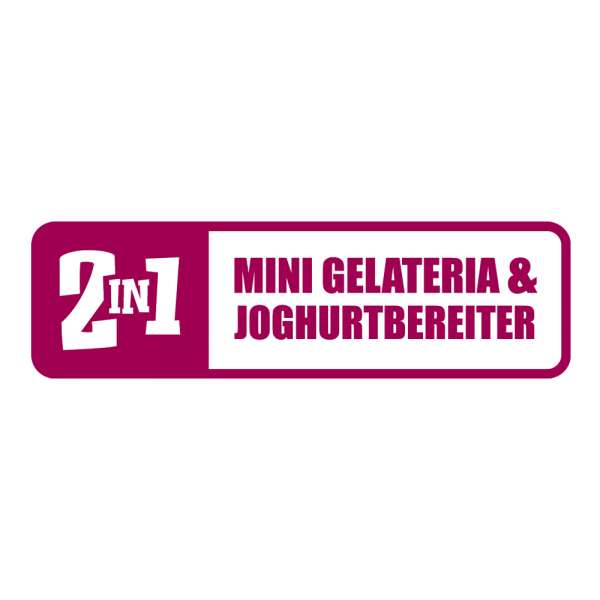 Mini Gelateria: 2-in-1 Compressor Ice Cream Maker 1 l