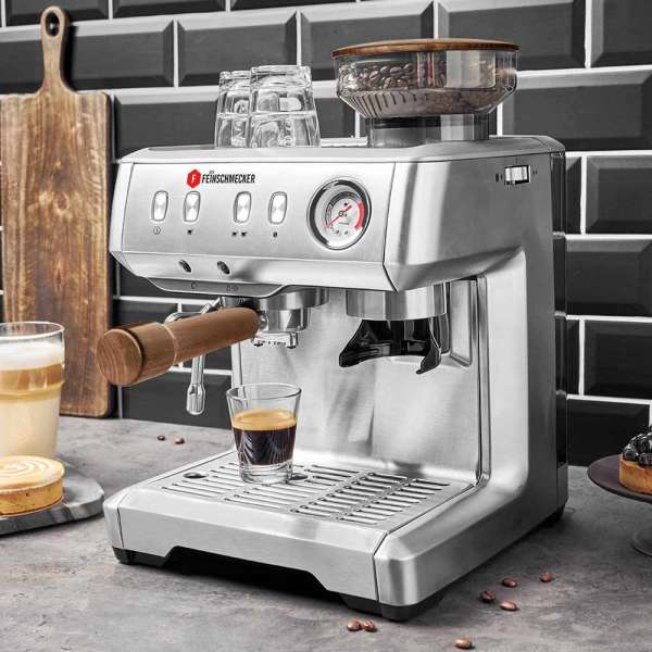 GASTROBACK® Siebträgermaschine - 42624 DER FEINSCHMECKER Espressomaschine als Sonderedition mit edlen Hölzern