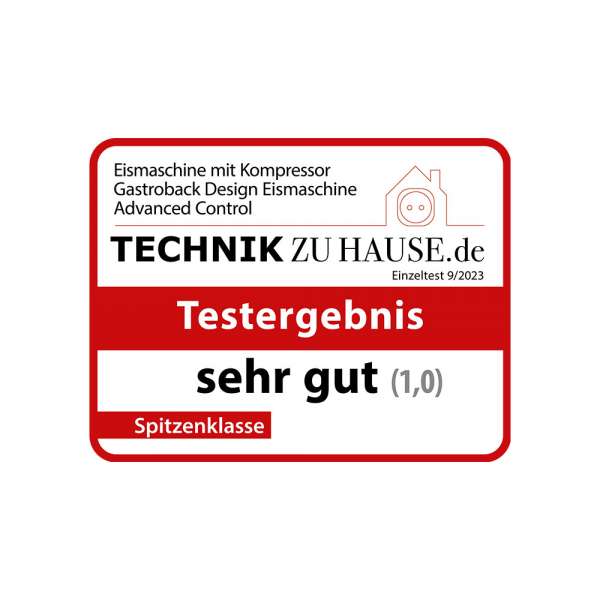 GASTROBACK® Ice Cream Maker - 62900 - Design Ice Cream Maker Advanced Control