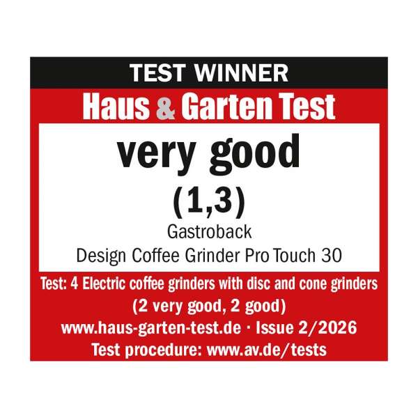 Design Coffee Grinder Pro Touch 30