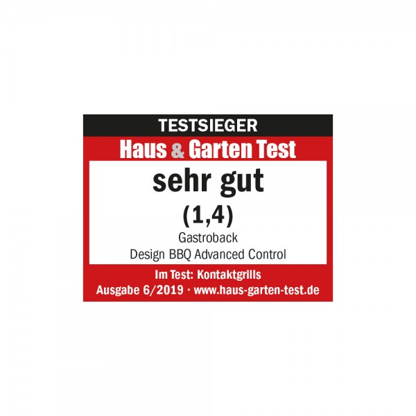 GASTROBACK® Contact Grill - 42539 Design BBQ Advanced Control