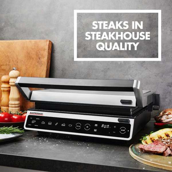 GASTROBACK® Contact Grill - 62542 Design BBQ Advanced Smart