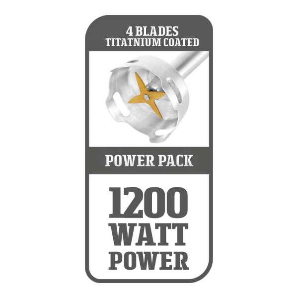 Design Power Hand Blender Set 5-in-1