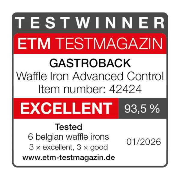 Waffle Iron Advanced Control