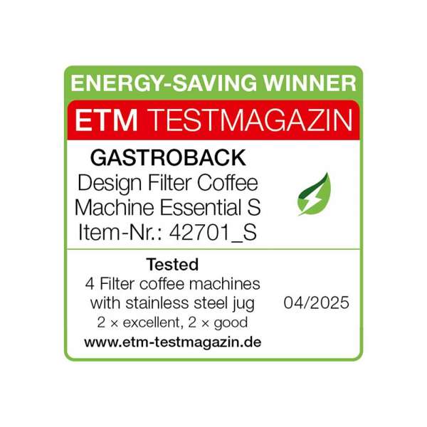 Design Filter Coffee Machine Essential S