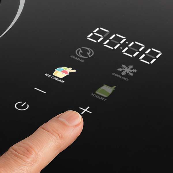 Mini Gelateria: 2-in-1 Compressor Ice Cream Maker 1 l