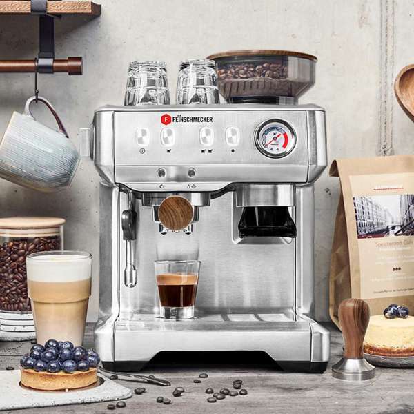 GASTROBACK® Siebträgermaschine - 42624 DER FEINSCHMECKER Espressomaschine als Sonderedition mit edlen Hölzern