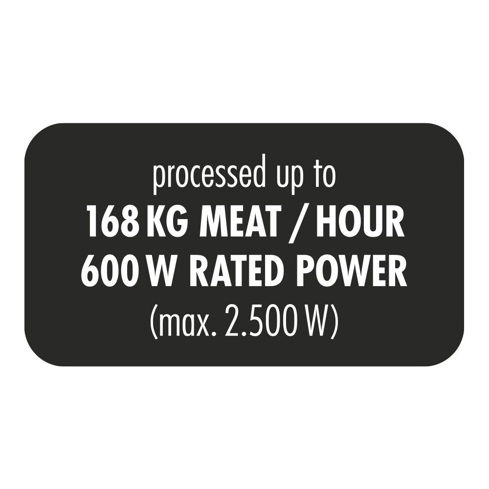Design Mincer 6-in-1 Power Pro #10 – Electric Meat Grinder for