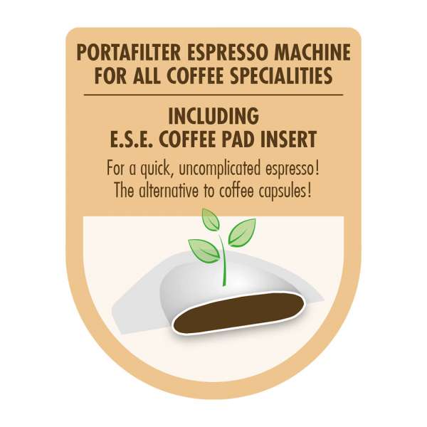 GASTROBACK® Siebträger Espressomaschine - 42721 Design Espresso Piccolo Pro