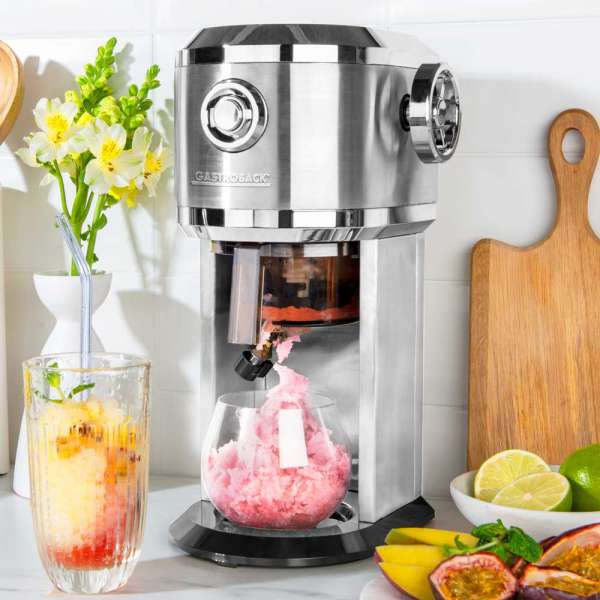 GASTROBACK® Ice Shaver - Slushy Maker - Ice Cream Maker - Ice-Scraper - 62905 - Design Ice Shaver