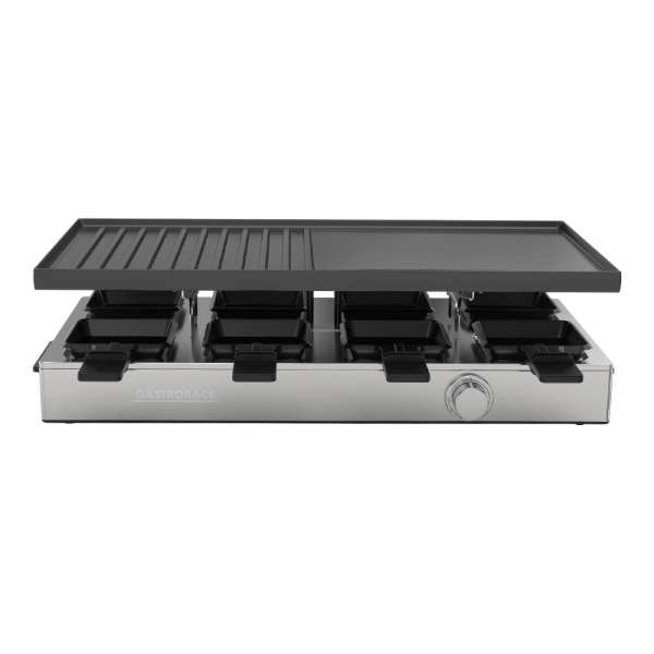 GASTROBACK - 62563 - Raclette Grill & Pancake Station - for 8 people - 2-in-1 - versatile multifunctional device - XXL double pans