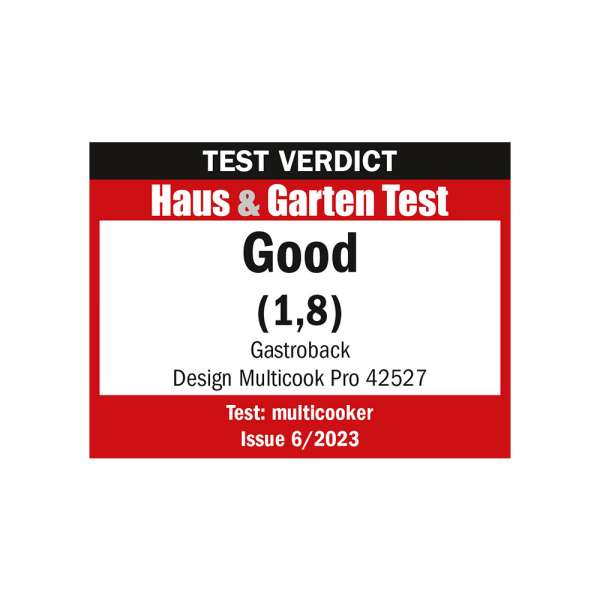 GASTROBACK® Rice Cooker & Multicook - 62527 - Design Multicook Pro