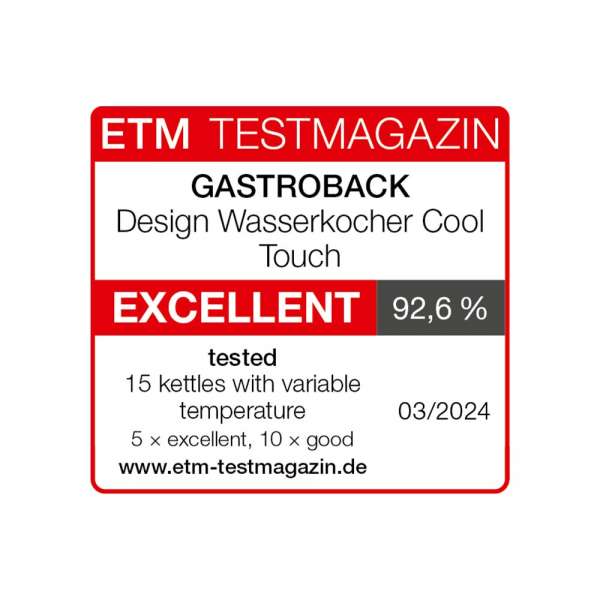 Design Water Kettle Cool Touch