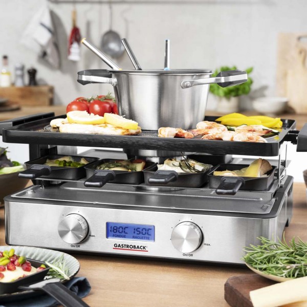 Design Raclette-Fondue Advanced Plus