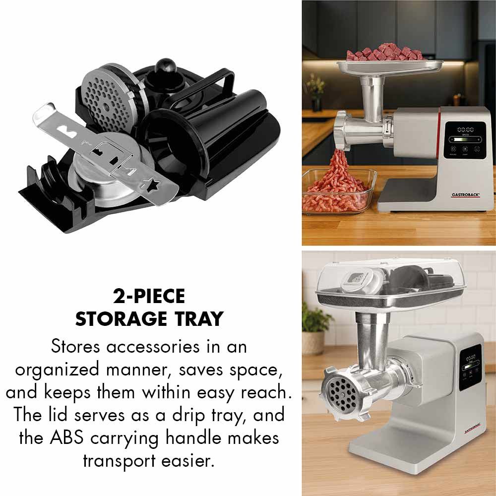 パーツ [meat eater] Design Mincer 6-in-1 Power Pro #10 – Electric Meat Grinder for