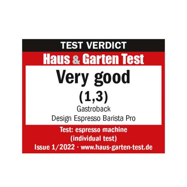 Design Espresso Advanced Barista