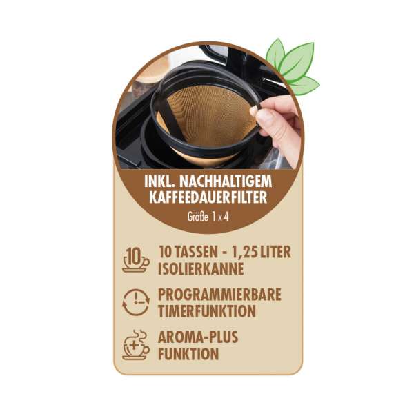 GASTROBACK® Filterkaffeemaschine - 42701_S - Design Filterkaffeemaschine Essential S