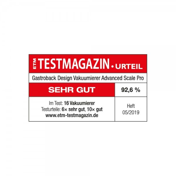 Design Vacuum Sealer Advanced Scale Pro