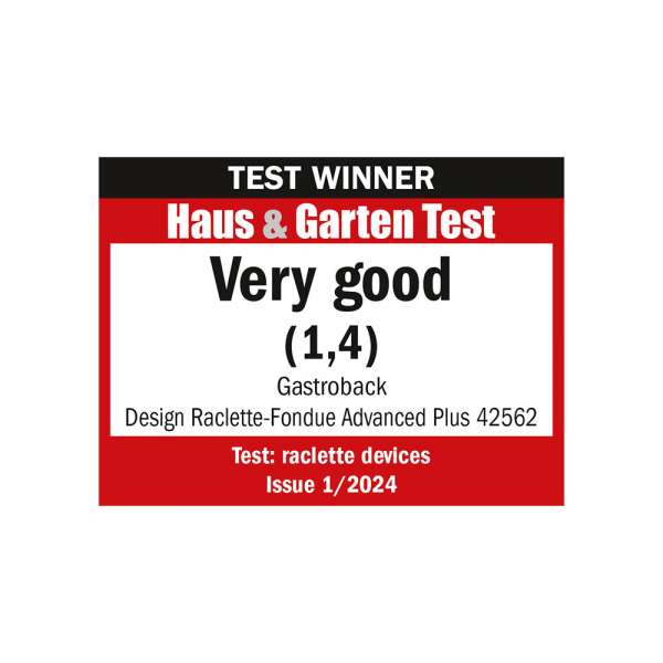 Design Raclette-Fondue Advanced Plus