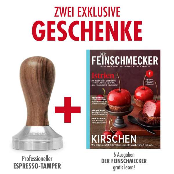 GASTROBACK® Siebträgermaschine - 42624 DER FEINSCHMECKER Espressomaschine als Sonderedition mit edlen Hölzern