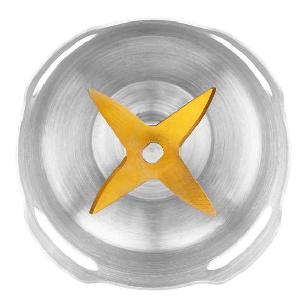 GASTROBACK 60973 4 in 1 XXL Hand Blender Professional 1500W Stainless Steel Titanium Coated 20 Speed Levels and Turbo