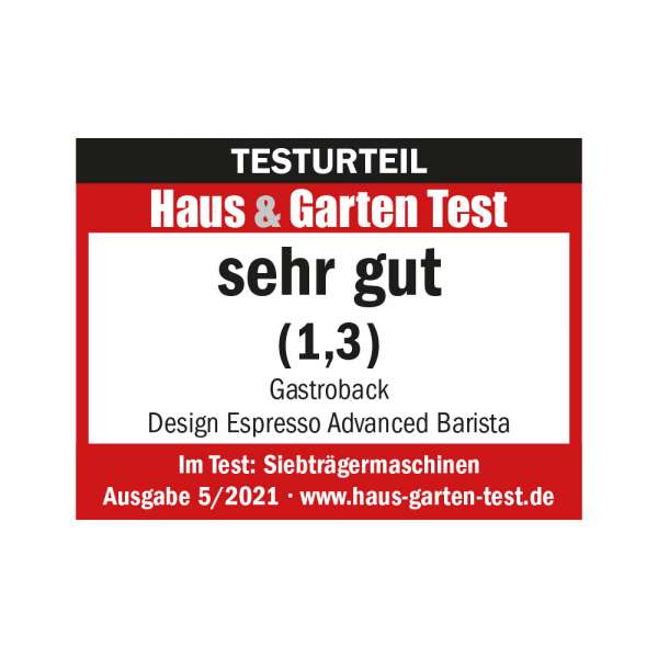 GASTROBACK® Siebträgermaschine - 42624 DER FEINSCHMECKER Espressomaschine als Sonderedition mit edlen Hölzern