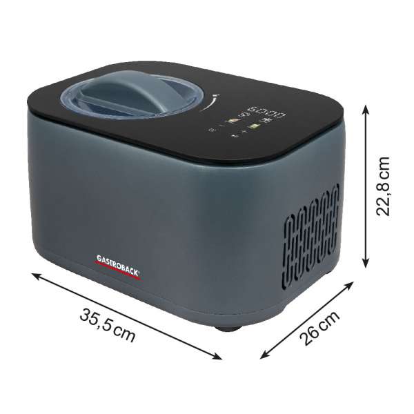 Mini Gelateria: 2-in-1 Compressor Ice Cream Maker 1 l